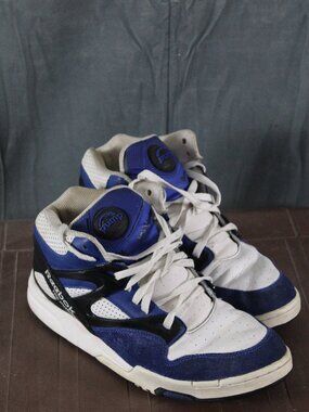 Reebok The Pump Shoes (VTG) - Limited Edition Blue White Black Colorway -Size 11